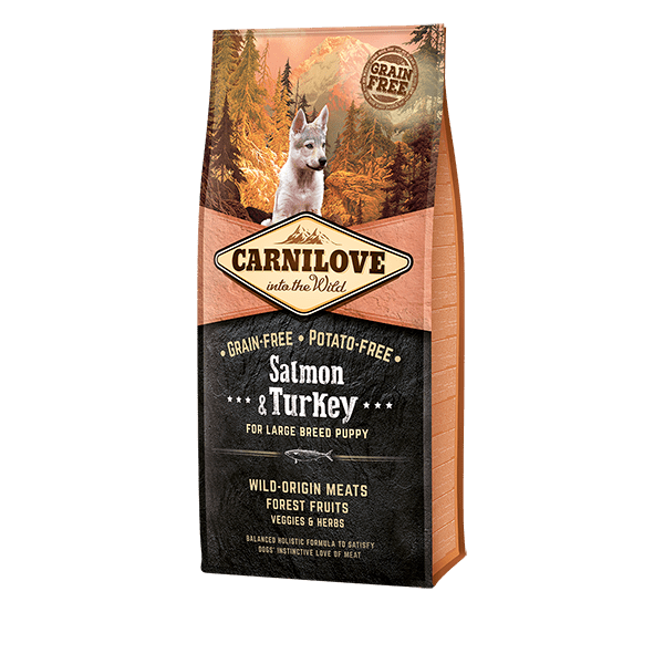 CARNILOVE LARGE PUPPY SALMON & TURKEY 12KG