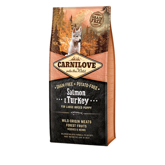 CARNILOVE LARGE PUPPY SALMON & TURKEY 12KG