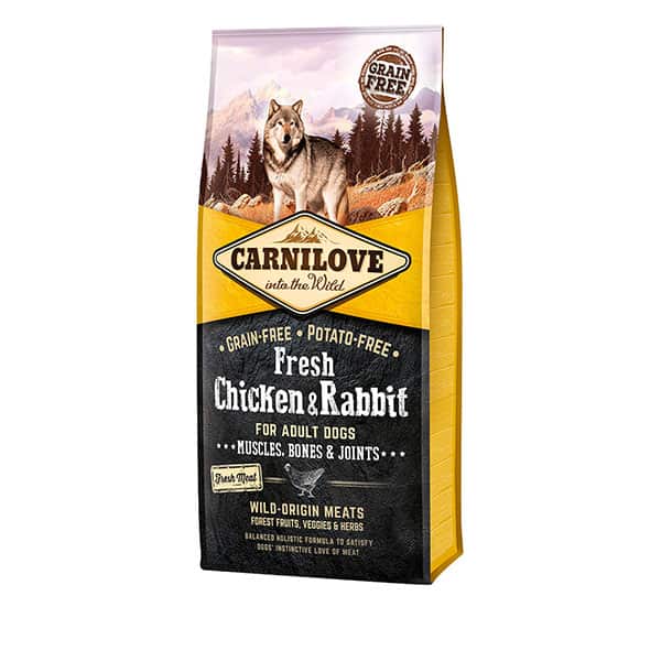CARNILOVE ADULT CHICKEN & RABBIT 1.5KG