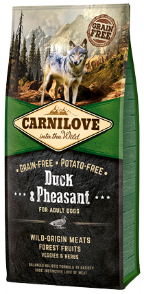 CARNILOVE ADULT DUCK & PHEASANT 12KG