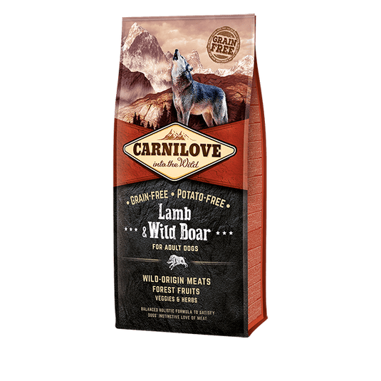 CARNILOVE ADULT LAMB & BOAR 1.5KG
