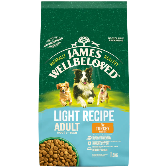 JAMES WELLBELOVED ADULT LIGHT TURKEY 1.5KG