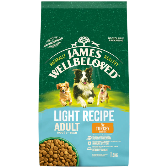 JAMES WELLBELOVED ADULT LIGHT TURKEY 1.5KG