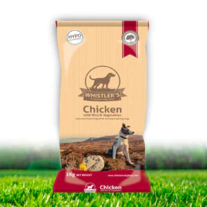 Load image into Gallery viewer, WHISTLERS CHICKEN &amp; RICE HYPOALLERGENIC DOG FOOD 12KG
